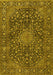 Persian Yellow Traditional Rug, tr4046yw
