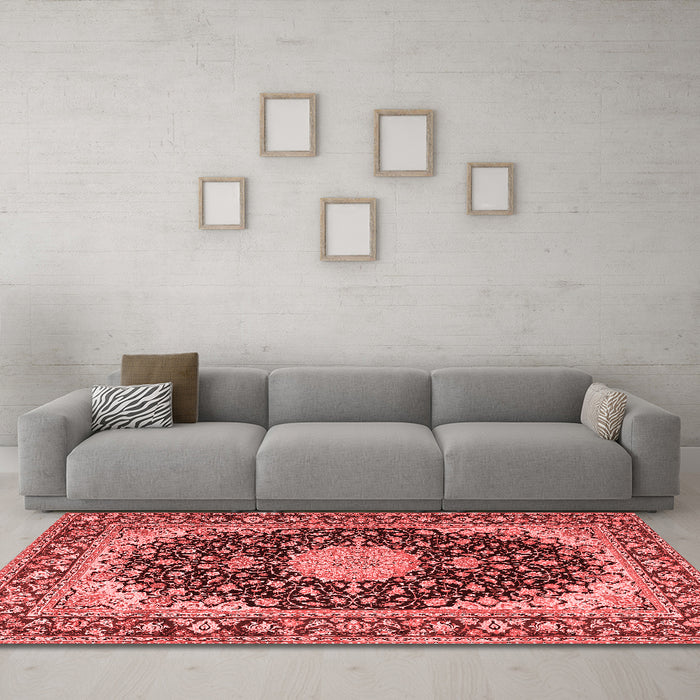 Traditional Red Washable Rugs