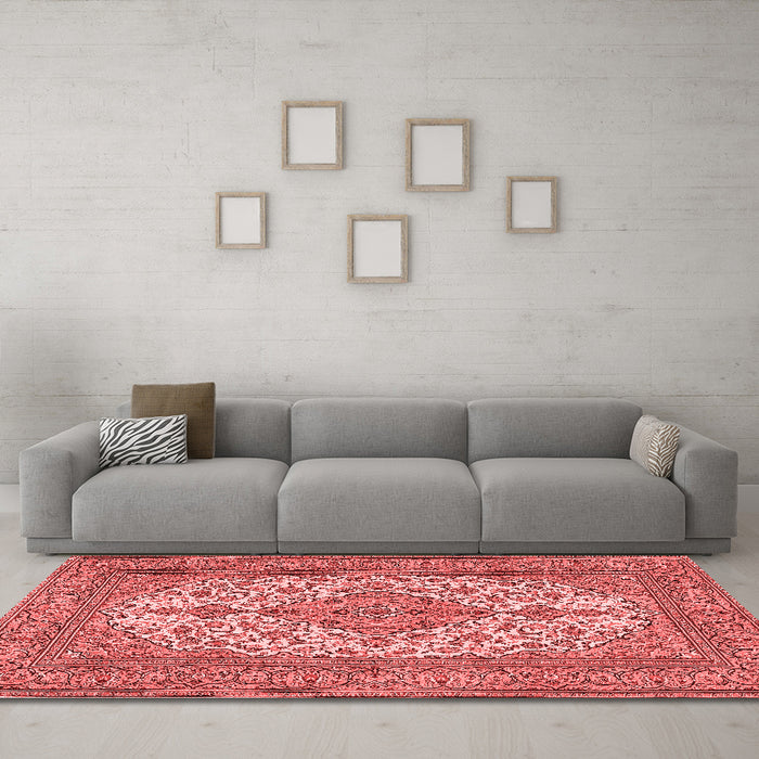 Traditional Red Washable Rugs