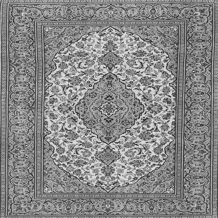 Serging Thickness of Persian Gray Traditional Rug, tr4048gry