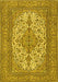 Persian Yellow Traditional Rug, tr4048yw