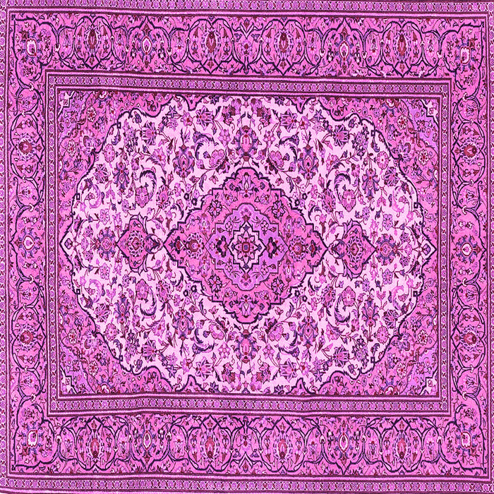 Square Persian Pink Traditional Rug, tr4048pnk