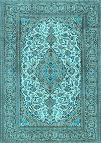 Persian Light Blue Traditional Rug, tr4048lblu