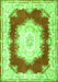 Medallion Green French Rug, tr4049grn