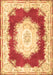 Medallion Brown French Rug, tr4049brn