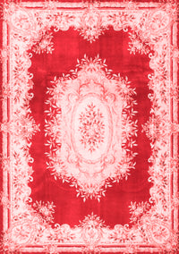 Medallion Red French Rug, tr4049red