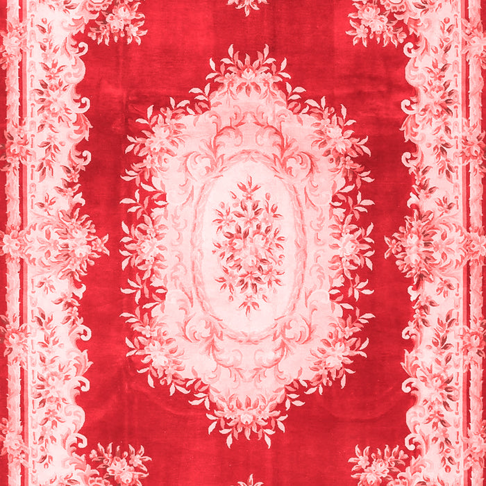 Medallion Red French Area Rugs