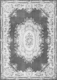 Medallion Gray French Rug, tr4049gry