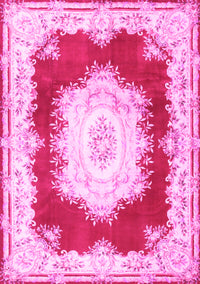 Medallion Pink French Rug, tr4049pnk