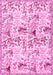 Animal Pink Traditional Rug, tr404pnk