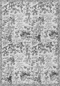 Animal Gray Traditional Rug, tr404gry