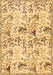 Animal Brown Traditional Rug, tr404brn