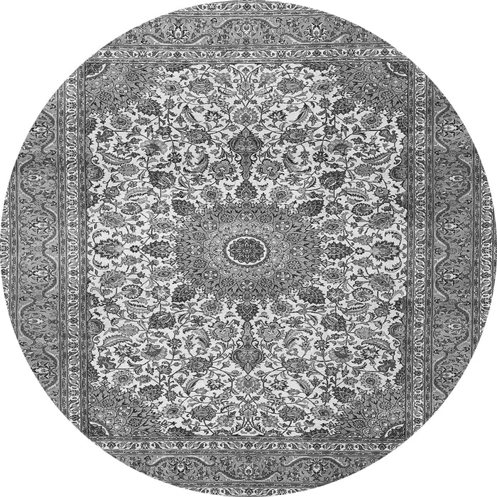 Square Persian Gray Traditional Rug, tr4050gry