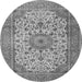 Square Persian Gray Traditional Rug, tr4050gry