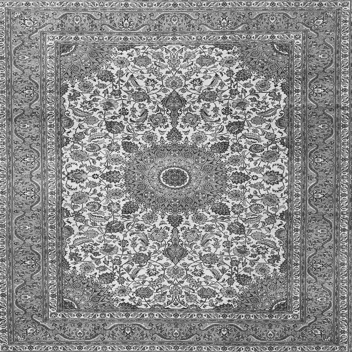 Serging Thickness of Persian Gray Traditional Rug, tr4050gry