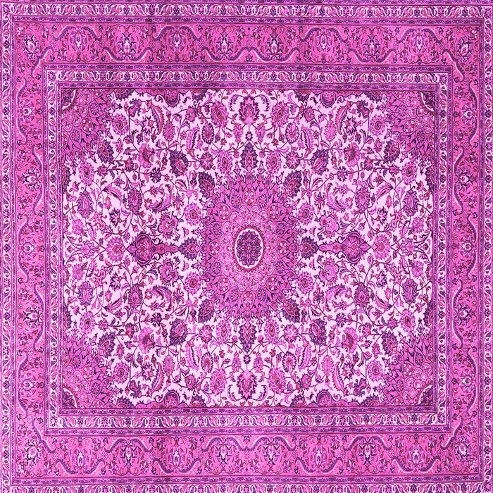 Square Persian Pink Traditional Rug, tr4050pnk