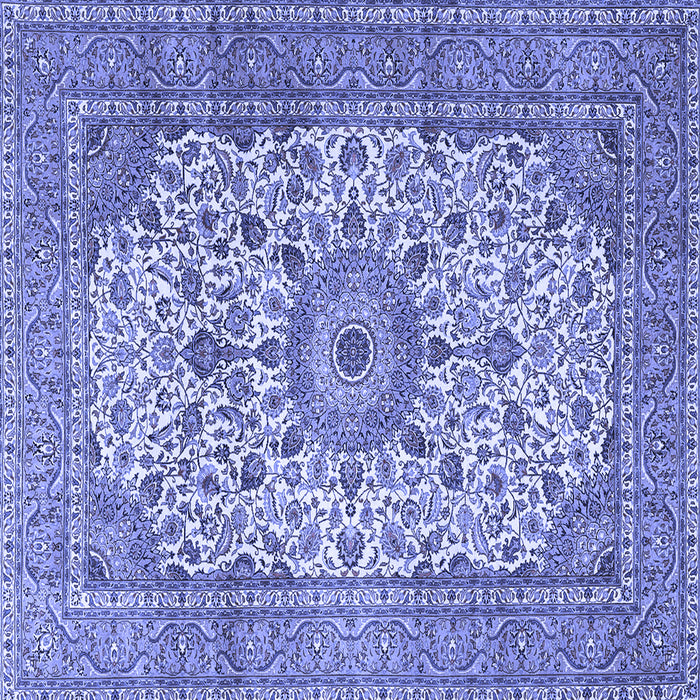 Square Persian Blue Traditional Rug, tr4050blu