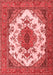 Medallion Red Traditional Area Rugs