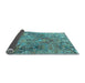Sideview of Persian Light Blue Traditional Rug, tr4052lblu