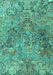 Persian Turquoise Traditional Rug, tr4052turq