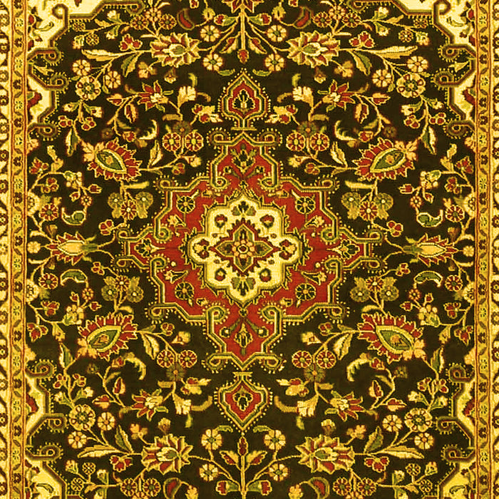 Persian Yellow Traditional Rug, tr4053yw