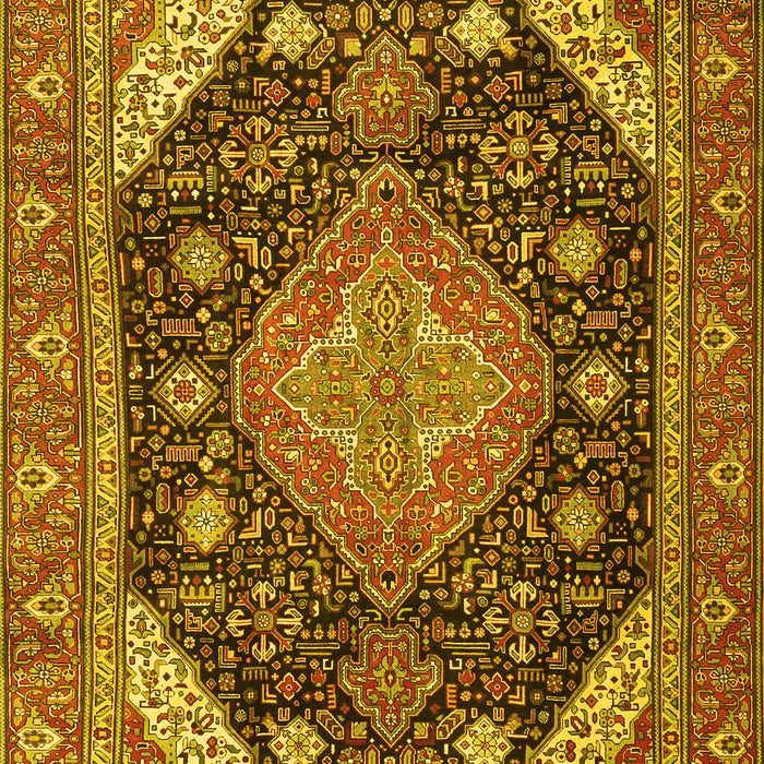 Persian Yellow Traditional Rug, tr4054yw