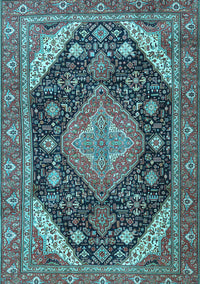 Persian Light Blue Traditional Rug, tr4054lblu