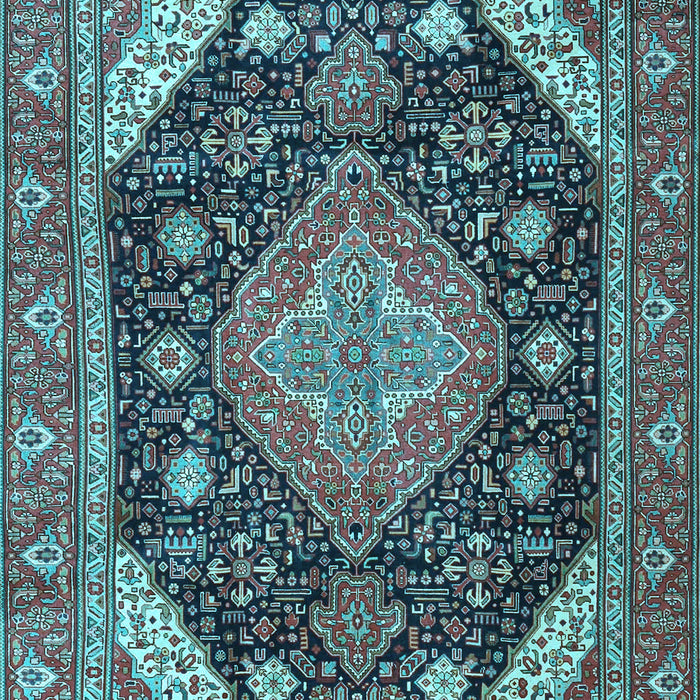Persian Light Blue Traditional Rug, tr4054lblu