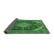 Sideview of Persian Emerald Green Traditional Rug, tr4054emgrn
