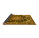 Sideview of Persian Yellow Traditional Rug, tr4054yw