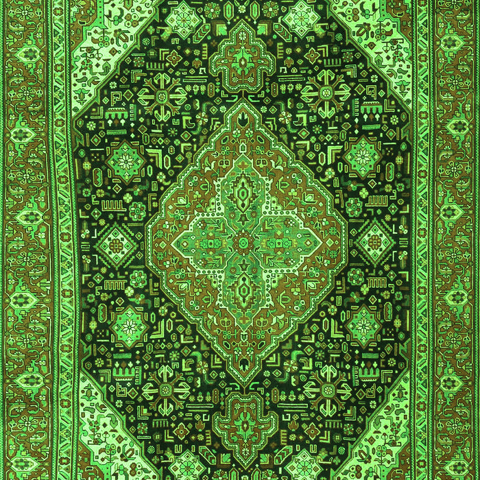 Persian Green Traditional Rug, tr4054grn