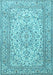 Persian Light Blue Traditional Rug, tr4055lblu