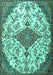 Persian Turquoise Traditional Rug, tr4056turq