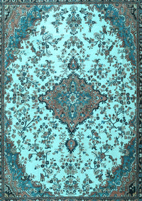 Persian Light Blue Traditional Rug, tr4056lblu