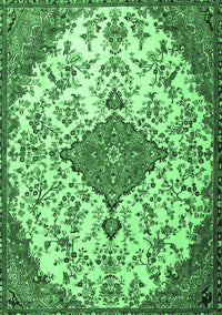 Persian Emerald Green Traditional Rug, tr4056emgrn