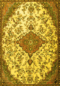 Persian Yellow Traditional Rug, tr4056yw
