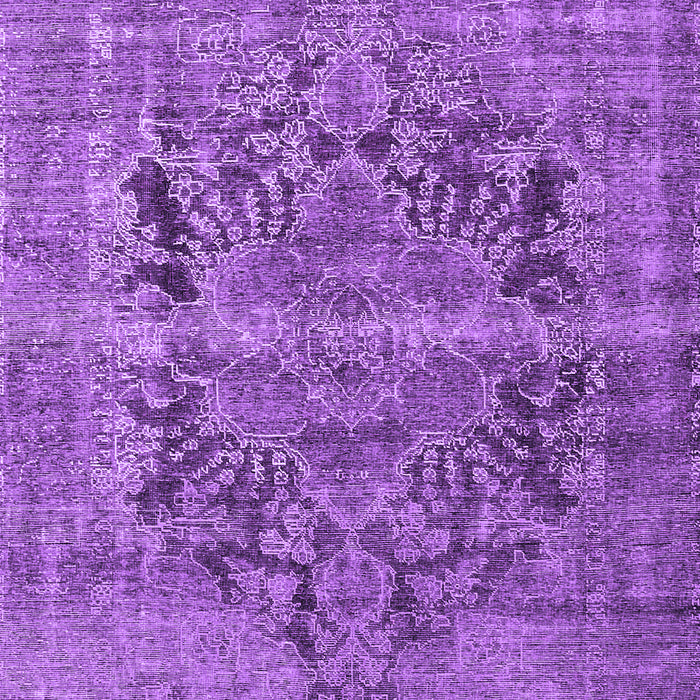 Machine Washable Persian Purple Traditional Area Rugs, wshtr4057pur
