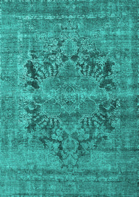 Persian Turquoise Traditional Rug, tr4057turq