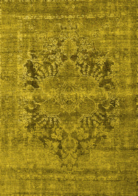 Persian Yellow Traditional Rug, tr4057yw