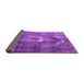 Sideview of Persian Purple Traditional Rug, tr4058pur