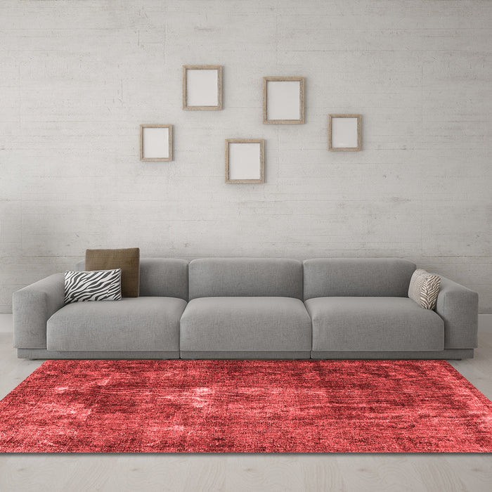 Traditional Red Washable Rugs