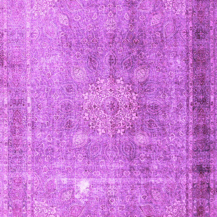 Machine Washable Persian Purple Traditional Area Rugs, wshtr4059pur