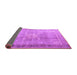 Sideview of Persian Purple Traditional Rug, tr4059pur