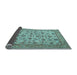 Sideview of Persian Light Blue Traditional Rug, tr405lblu