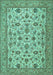 Persian Turquoise Traditional Rug, tr405turq