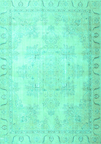 Persian Turquoise Traditional Rug, tr4060turq