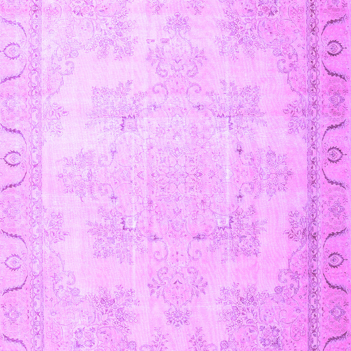 Machine Washable Persian Purple Traditional Area Rugs, wshtr4060pur