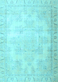 Persian Light Blue Traditional Rug, tr4060lblu