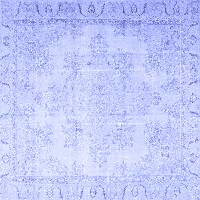 Square Persian Blue Traditional Rug, tr4060blu