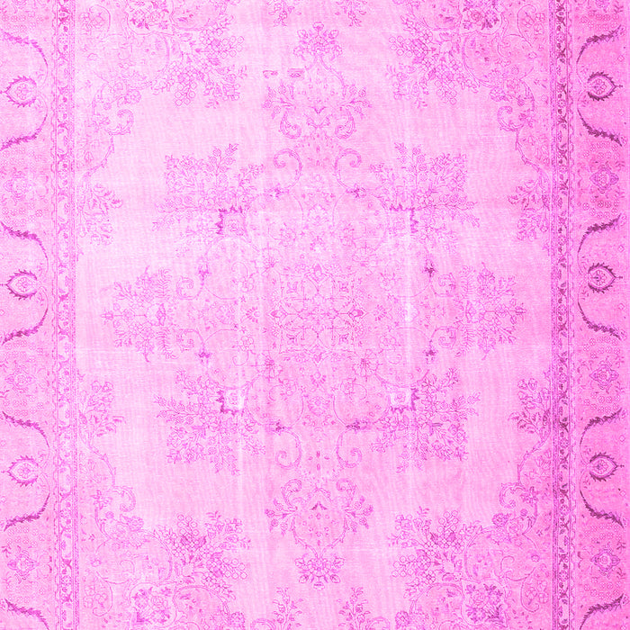 Machine Washable Persian Pink Traditional Rug, wshtr4060pnk